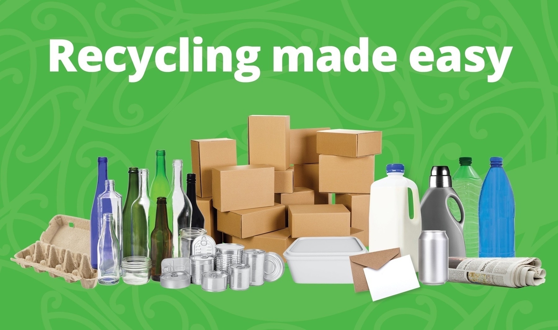 Recycling made easy. 